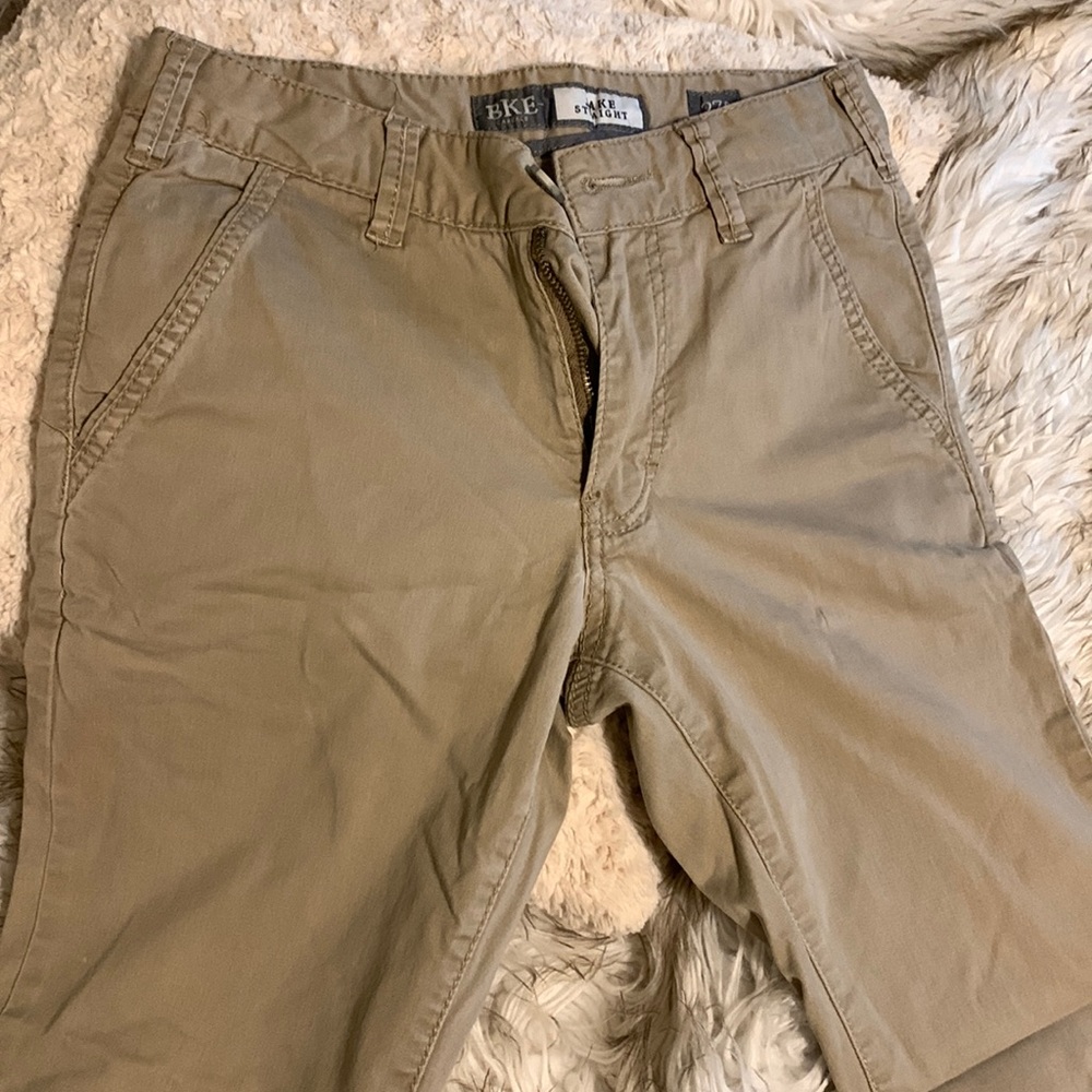 Mens BKE khAkis. Jake straight leg